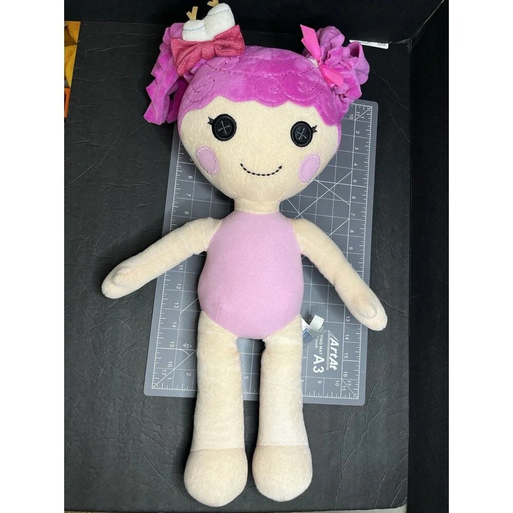 Build A Bear Lalaloopsy Crumbs Sugar Cookie Plush Doll Large 21” Rare Dress - Picture 10 of 10
